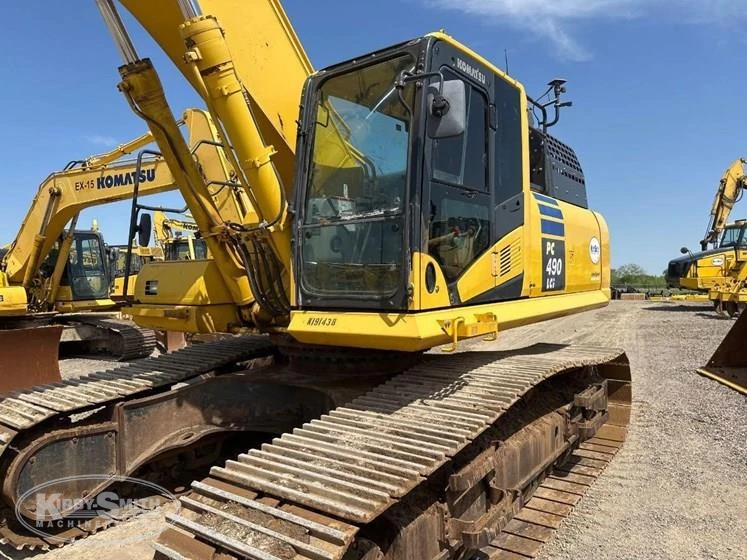 Front of used Excavator